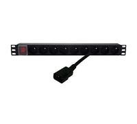 MCL Samar - Unité de distribution d'alimentation 9A/RE-9/C14 - Montage en rack - IEC C14 - 250V