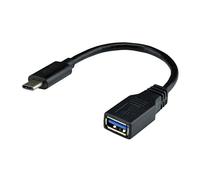 MCL Samar Adaptateur USB Type-C mâle / USB Type-A femelle 17 cm