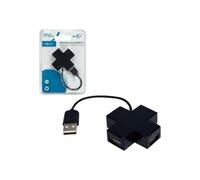 MCL Samar USB2-MX104/N - Concentrateur (hub) - 4 x USB 2.0 - de bureau