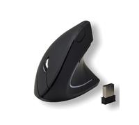MCL Souris Optique Verticale SS-618DW/N 1600 DPI 6 Boutons 2.4GHz Portée 10m Ergonomique Droitier Alimentation Piles AAA Compatible Windows