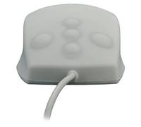 MCL - Souris optique étanche silicone - Blanc
