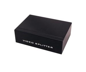 MCL Splitter multi-ecrans haute resolution pour 2 ecrans commutateur écran, clavier et souris Noir