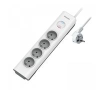 Philips SPN7040WA - Protection contre les surtensions - connecteurs de sortie : 4 - 2 m cordon