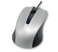MCL Samar - souris - USB - noir, argent