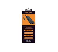 MCL MD1A99AUSB3C557 station d'accueil Avec fil USB 3.2 Gen 1 (3.1 Gen 1) Type-C Noir