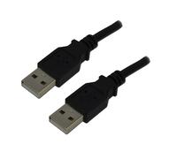 MCL USB 2.0 A/A câble USB USB A noir 2 m