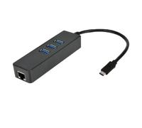 MCL Samar – Convertisseur USB Type-C – RJ45 Gigabit Ethernet + hub 3 ports USB 3.0