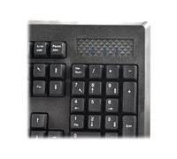 MCL Samar – Clavier ACK-294/N – USB filaire AZERTY – Noir