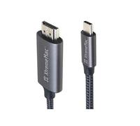 Adaptateur HDMI XTREMEMAC type C - HDMI male 2m nylon tressé gris