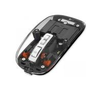 MCL XtremeMac - Souris - ergonomique - connexion multiple - optique - sans fil - 2.4 GHz, Bluetooth - récepteur sans fil USB