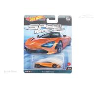 Hot Wheels Voiture miniature McLaren 720S Orange Vitesse Machines 2/5 Real Riders 1:64
