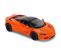 McLaren 750S Coupé Voiture Miniature à l'échelle 1:43 - Papaya Orange - Modèle moulé sous Pression précis pour Les collectionneurs - Produit sous Licence Officielle