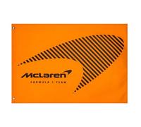 McLaren Drapeau de l'équipe de Papaye Orange de Formule 1, produit officiel