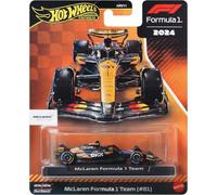 McLaren Formule 1 Modèle Voiture ÉQUIPE 4 2024 Échelle 1/64 8cm F1 JBM11