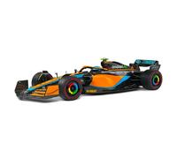 Solido Voiture miniature 1:18 McLaren MCL36 Norris Emilia Romagna GP 2022 Diecast Orange/Noir/Bleu