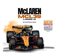 Solido Voiture miniature Formule 1 McLaren MCL39 #4 GP Australie 2025 1:18 L. Norris Orange