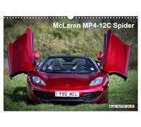 McLaren MP4-12C Spider (Wandkalender 2026 DIN A3 quer), CALVENDO Monatskalender: 625 PS stark, knapp 330 km/h schnell und rund 270.000 Euro teuer - der McLaren MP4-12C in der offenen Spider-Version
