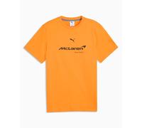 Mclaren Puma Loisirs T-shirt Orange Coton Big Essentials Logo Crew