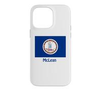 McLean Virginia Drapeau USA Souvenir Coque pour iPhone 14 Pro Max