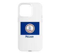 McLean Virginia Drapeau USA Souvenir Coque pour iPhone 15 Pro Max