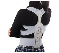 MCLIUJIA Ceinture d'entraînement pour le poids Correcteur de posture invisible Ceinture lombaire Ceinture de soutien lombaire Taille L