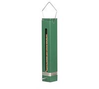 MCLIUJIA Exterieur Mangeoires pour Oiseaux Mangeoire À Oiseaux en Bois Extérieure Cour De Jardin Ornements Décoratifs Station d'alimentation pour Oiseaux(Grün)