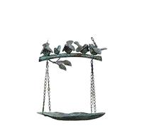MCLIUJIA Exterieur Mangeoires pour Oiseaux Mangeoire À Oiseaux Suspendue pour Oiseaux De Compagnie Cour De La Villa(Grün)