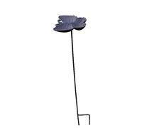 MCLIUJIA Exterieur Mangeoires pour Oiseaux Mangeoires À Oiseaux Sauvages pour L'alimentation des Oiseaux Ou Le Jardin en Fonte d'eau Décoratif(14.8 * 12.5 * 71.5CM)