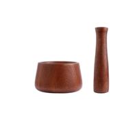 MCLIUJIA Mortier Pilon Cuisine Presse-ail Manuel en Bois for, Broyeur À Poivre Et Pilon Cuisine Ustensile