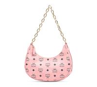 MCM - Aren Crescent Hobo Bag - Femme - Sacs - Rose - Taille: ONE Size