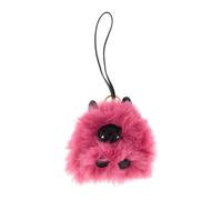 Mcm - Porte-clés en Cuir et Fourrure - Femme - Accessoires - Rose - Taille: ONE Size