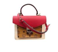 MCM Pre-owned - Pre-owned Cuir sacs-main - Femme - Pre-owned - Beige - Taille: ONE Size