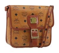 MCM Pre-owned - Sac bandoulière en plastique Pre-owned - Femme - Pre-owned - Brun - Taille: ONE Size