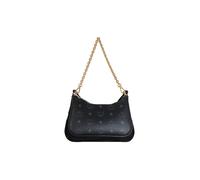 MCM Sac en cuir - Sac bandoulière AREN Small noir