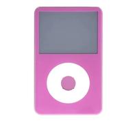 MCMConcepts Plaque frontale et bouton central pour iPod Classic Video 5ème | Compatibilité 30 Go, 60 Go et 80 Go | Support de boîtier fin et épais | Réparations, classique