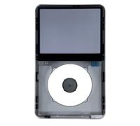 MCMConcepts Plaque frontale et bouton central pour iPod Classic Video 5ème | Compatibilité 30 Go, 60 Go et 80 Go | Support de boîtier fin et épais | Réparations, classique