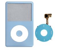 MCMConcepts Plaque frontale pour iPod Classic 6e 7e et 7e génération avec | Modèles 80 Go, 120 Go et 160 Go • Plusieurs options de couleur • Boîtier fin ou épais