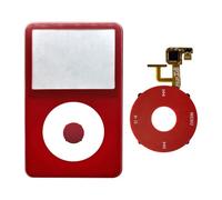 MCMConcepts Plaque frontale pour iPod Video 5e/5,5" avec molette à clic et | Compatibilité 30 Go, 60 Go et 80 Go | Support de boîtier fin et épais | Réparations, classique