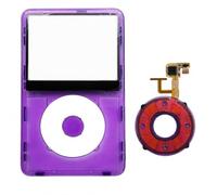 MCMConcepts Plaque frontale pour iPod Video 5e/5,5" avec molette cliquable | Compatibilité 30 Go, 60 Go et 80 Go | Support de boîtier fin et épais | Réparations, classique