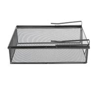 MCMUZKZS Panier à Tiroir Coulissant Suspendu, Organisateur de sous-vêtements, Décoration de Tiroir, Support de Placard pour Garde-manger, Placard, Commode, Sal, Noir