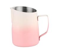 MCMUZKZS Pichet à Mousse de Lait, Tasse à Mousse de Lait, Tasse à Expresso Latte Art Facile à Utiliser pour Chocolat Chaud, Lattes, Matcha, Café, Rose