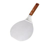 MCMUZKZS Planche à Découper en Acier Inoxydable pour Pizza, Coupe avec Poignée, Facile à Utiliser, Spatule à Pizza pour et La Cuisine, 8 inch