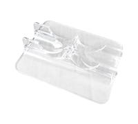 MCMUZKZS Porte-Patin Transparent Support pour Patins à Glace Roller Porte-Blade Exposition PVC Léger Résistant Adapté à Enfants Adultes Rangement Patinage