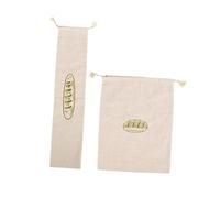 MCMUZKZS Sacs Faits Main, Sac de Conservation Alimentaire Multifonctionnel et Réutilisable, Sac Cadeau à Cordon, Sacs à Main de Ferme, H and Erect Green