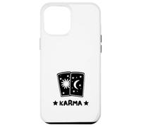 MCMXC Karma Lunes et Soleil Cartes Tarot Divinatoire Destin Coque pour iPhone 12 Pro Max