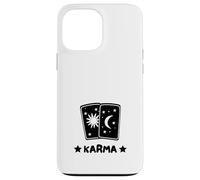 MCMXC Karma Lunes et Soleil Cartes Tarot Divinatoire Destin Coque pour iPhone 13 Pro Max