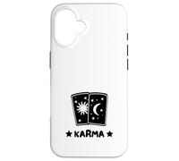 MCMXC Karma Lunes et Soleil Cartes Tarot Divinatoire Destin Coque pour iPhone 16