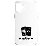 MCMXC Karma Lunes et Soleil Cartes Tarot Divinatoire Destin Coque pour iPhone 16 Plus