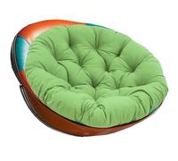 MCNDSI Coussin Fauteuil Rotin Coussin de Jardin Rond Coussin de Chaise Coussins de siège pour l'intérieur Extérieur Coussins de siège Ronds la Maison(W7,70x70cm)