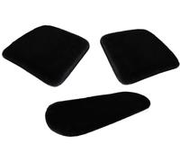 MCNDSI Housse De SièGe Auto 3 PièCes pour l'hiver/avec Boucle DéCorative en Forme De Fleur De Prunier, AntidéRapante à l'avant Et à L'ArrièRe(#8)